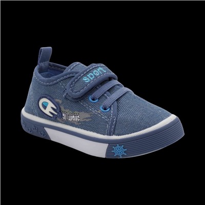 Кеды СМ819-1 голубые