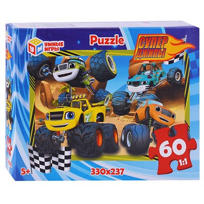 Пазлы 60 "Суперджипы""