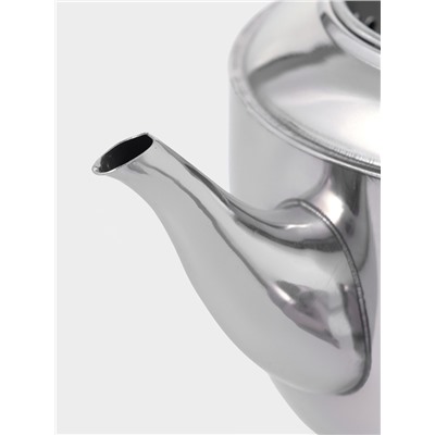 Заварочный чайник «Альваро», 500 мл, металлическое сито, нержавеющая сталь, фиксированная ручка