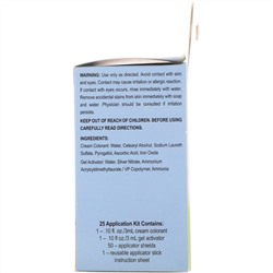 Godefroy, 28 Day Mascara, гель для окрашивания ресниц, черный, набор для 25 применений