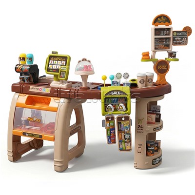 Игровой набор "Супермаркет" (свет, звук) в коробке