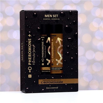 УЦЕНКА Косметический набор мужской Formula Sexy №8, гель для душа 250 мл+шампунь 250 мл