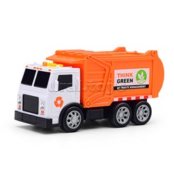 Машина "Мусоровоз" 1:32 (свет, звук) в коробке