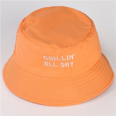 Панама детская Chillin, оранжевая, р-р 54