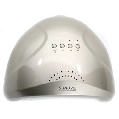 SUNUV Лампа для маникюра UV/LED 1, 24/48 Вт, золотой 12141