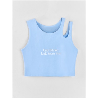 КОМПЛЕКТ ДЛЯ ДЕВОЧЕК (ТОП ДЛЯ ЗАНЯТИЙ СПОРТОМ, ВЕЛОСИПЕДКИ) 397748