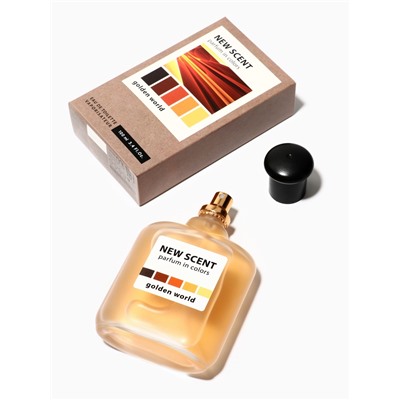 Туалетная вода мужская New Scent Golden World, 100 мл