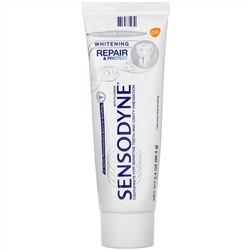 Sensodyne, Repair & Protect Whitening Toothpaste with Fluoride, 3.4 oz (96.4 g)
