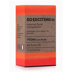 Парфюмерное масло женское VEGAN.Love.Studio So Exciting 02, 15 мл (по мотивам Molecules Escentric 02 (Escentric Molecules)