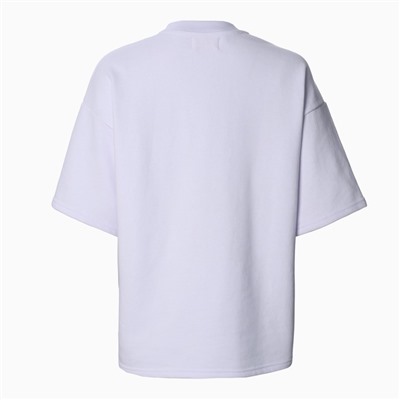 Футболка женская с нашивкой MIST Base, белая, размер 46