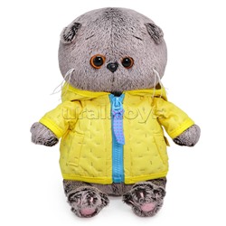 Кот Басик BABY в стеганой курточке