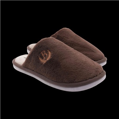 Тапочки домашние 10348-3 коричневые