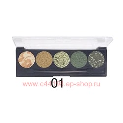 Farres Тени для век 5 цветов тон 01 1841