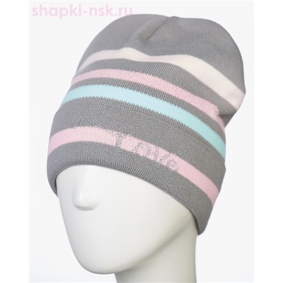 21892 G-W Колпак для девочки флис (50-54)