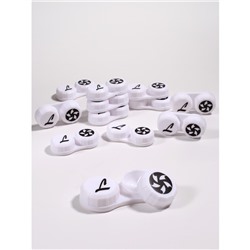 Контейнер для линз, 20 шт., белый