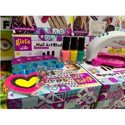 Детский маникюрный набор для ногтей+ сушилка для ногтей