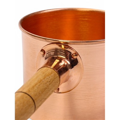 УЦЕНКА Ковш медный, 0.2 л, с ручкой