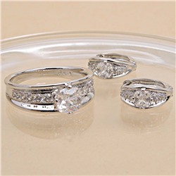 XUPING Кольцо/Серьги с замком кольцо арт. 58 0772 (id 289774)