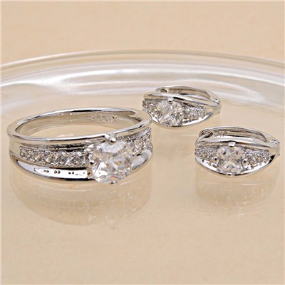 XUPING Кольцо/Серьги с замком кольцо арт. 58 0772 (id 289774)