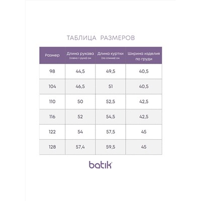 BATIK Куртка