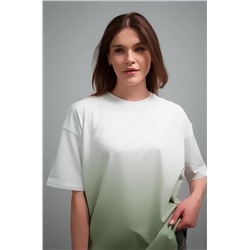 Женская хлопковая футболка оверсайз Happyfox