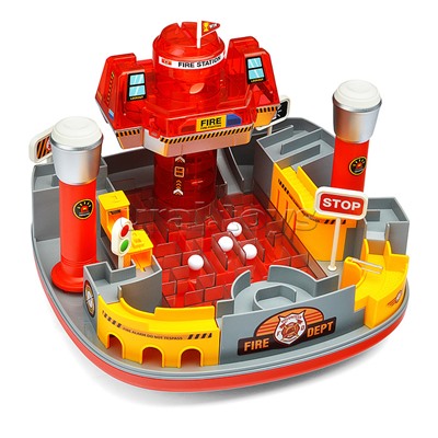 Игровой набор Лабиринт "Пожарная станция" в коробке