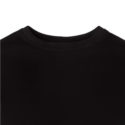 Костюм женский (брюки, свитшот) MINAKU: Casual Collection, чёрный, размер 46