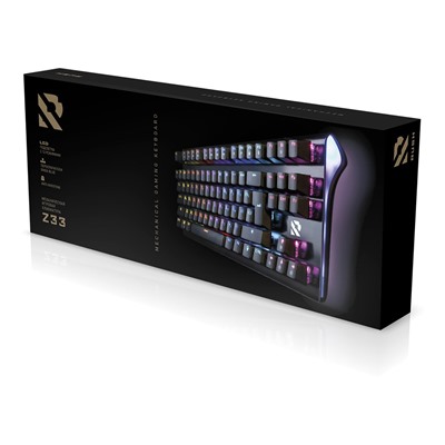 Клавиатура Smart Buy SBK-313MG-K  RUSH Z33 механическая (black)