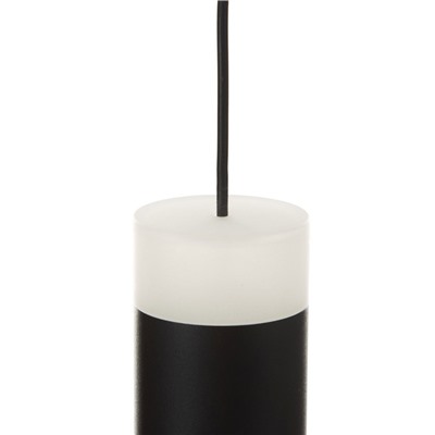 Светильник подвесной BayerLux «Алекса», LED, 7 Вт, 4000К, 4×4×40-140 см, чёрный