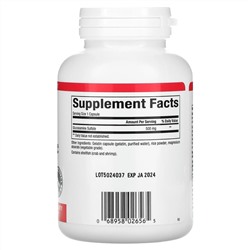 Natural Factors, Сульфат глюкозамина, 500 мг, 180 капсул