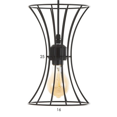 Светильник BayerLux «Анетта» 3хЕ27 40 Вт черный 16×50×23-123 см