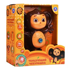 Сказочник танцующий 10+ песен, фраз и мелодий Чебурашка в коробке