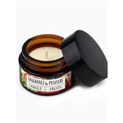 Свеча ароматическая Fragrance аромасвеча, аромат фруктовый, 4.3×3.1 см