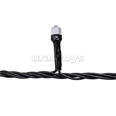 Электрогирлянда светодиодная 10м., 100 ламп, синий