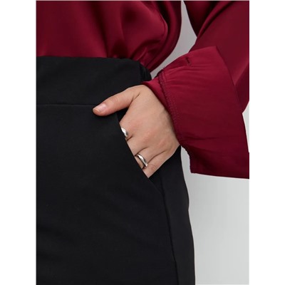 Брюки палаццо классические на резинке