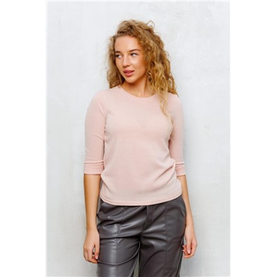 Джемпер трикотажный 333 (Бежевый/св. персиковый)