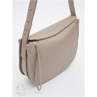 Сумка женская кожаная 1011L apricot Polina&Eiterou