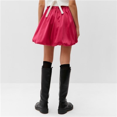 Юбка мини баллон женская MIST, размер L, розовая