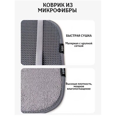 Коврик для сушки посуды 58х45см