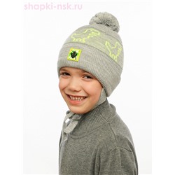 21920 B-W Шапка для мальчика (44-52)