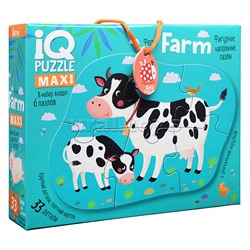 IQ Пазл напольный. Ферма 3+