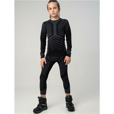 Термокомплект трикот. для мальчиков: фуфайка с длин.рук, брюки укороченные