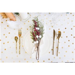 Скатерть новогодняя «Этель» Золотой город 147×180 см, 100% хлопок, саржа 190 г/м² с ГМВО