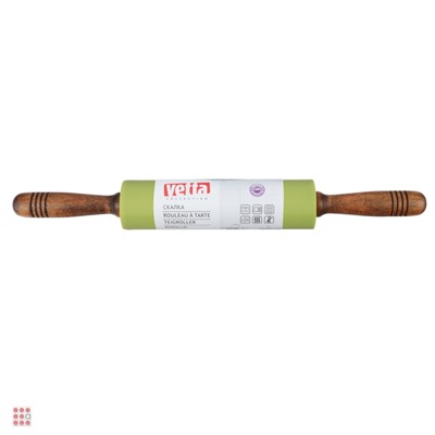 VETTA Скалка силиконовая 43х5см, 3 цвета