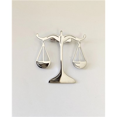 Брошь из стали