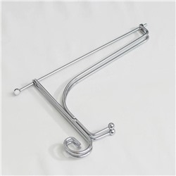 Подставка под тарелки Доляна, 13.5×20.5 см, хромированная