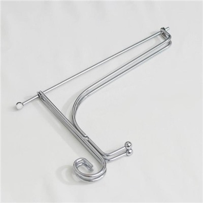 Подставка под тарелки Доляна, 13.5×20.5 см, хромированная