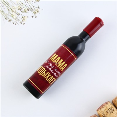 Штопор для вина «Мама не бухает», 11.5×2.5 см