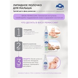 Молочко для малыша AQA DERMIKA липидное, 250 мл