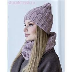 MM 1142 S 1142 Комплект женский флис (колпак+снуд) (56-58)